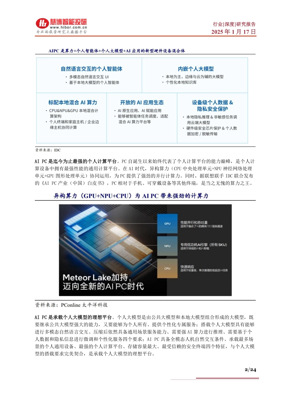 AI PC行业深度：行业概况、发展趋势、产业链及相关公司深度梳理_第2页