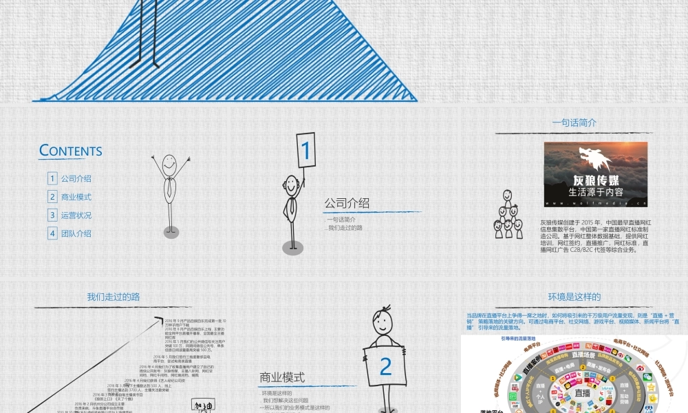 灰狼传媒-直播网红标准制造公司.商业计划书