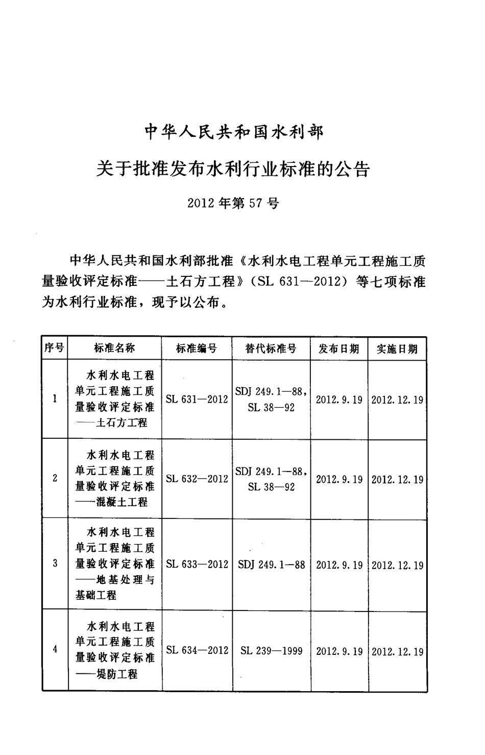 水利水电单元工程施工质量验收评定标准——地基处理与基础工程_第2页