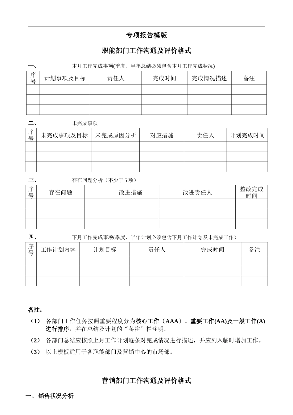 部门专项报告_第1页