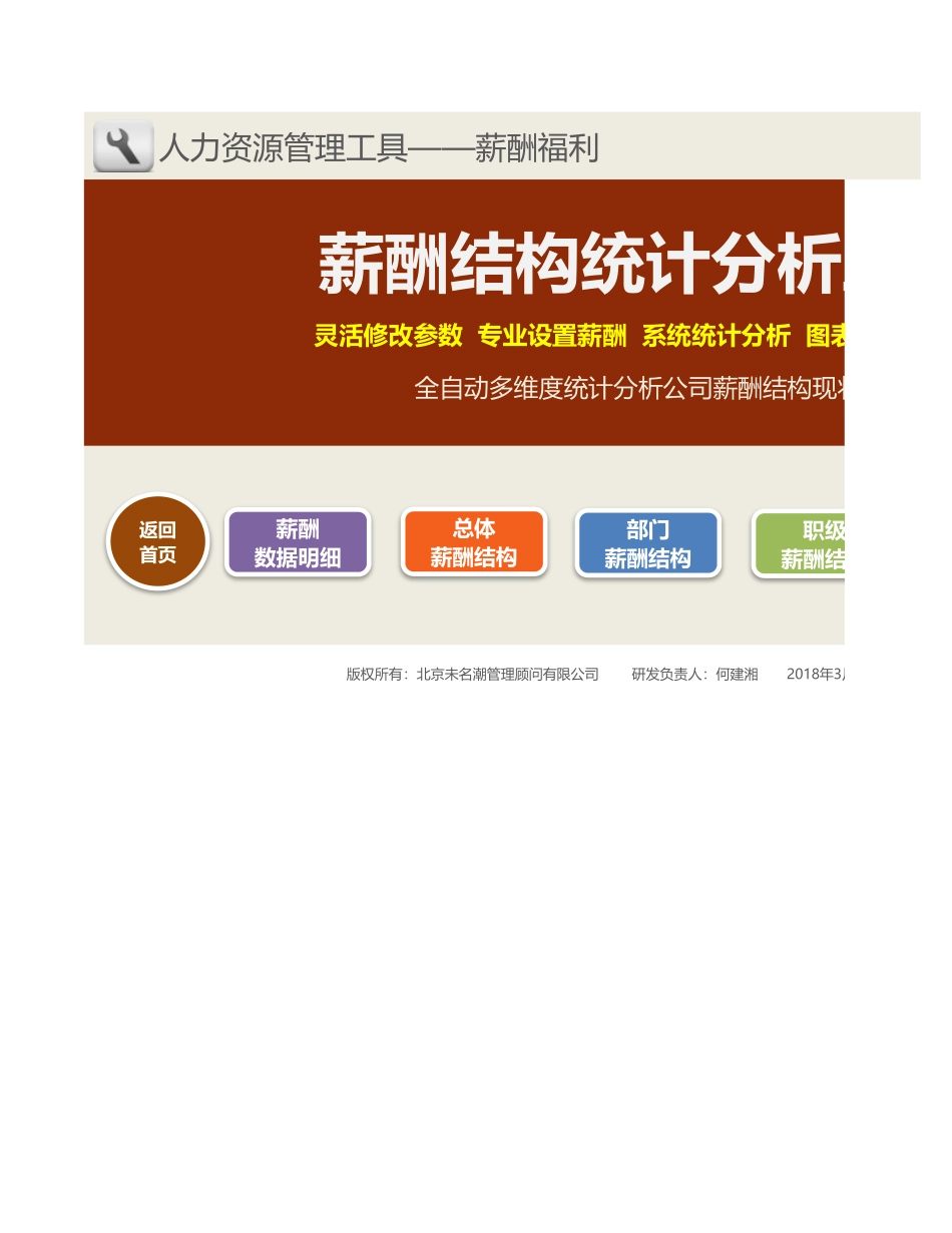 薪酬结构统计分析系统（10月）_第1页