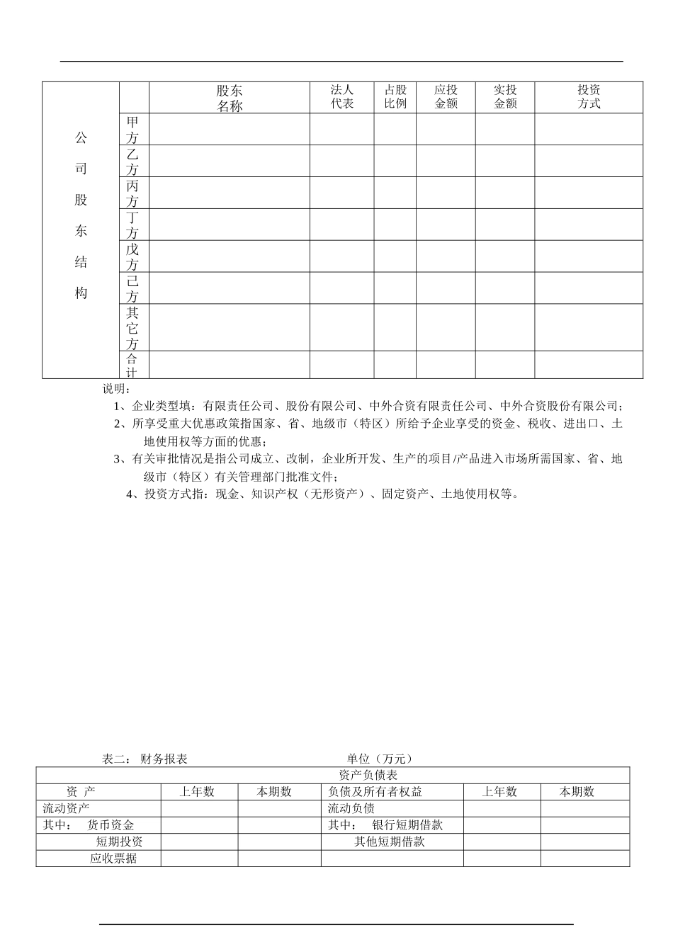 尽职调查表_第2页