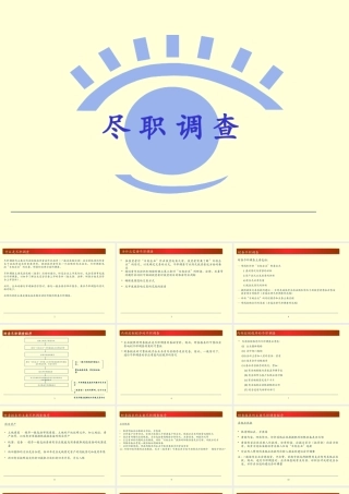 四大所做的尽职调查模板-2