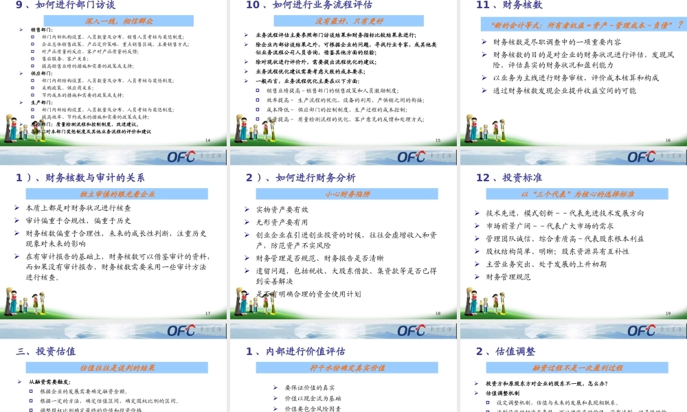 尽职调查的技巧及如何进行投资项目评估