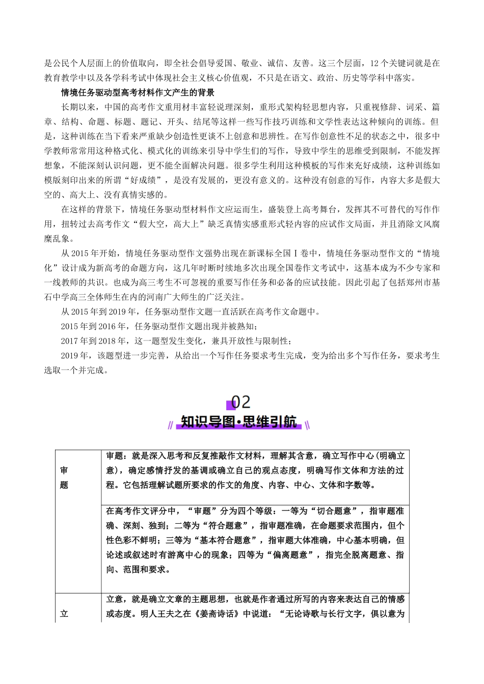 第06讲 高考新材料作文(讲义)(原卷版)_第3页