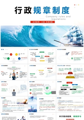 【行政体系】企业公司规章制度员工