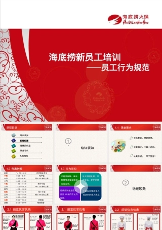 海底捞新员工培训——员工行为规范