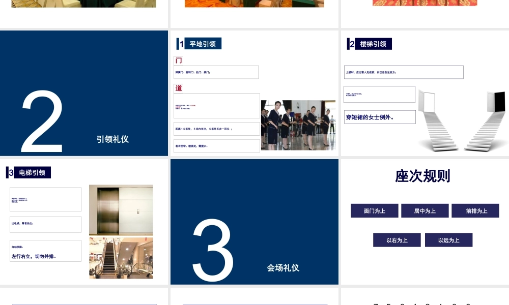 【前台培训】】会议礼仪