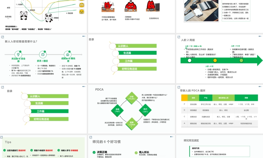 【入职地图】新人入职培训关怀方案--行政人事CLUB