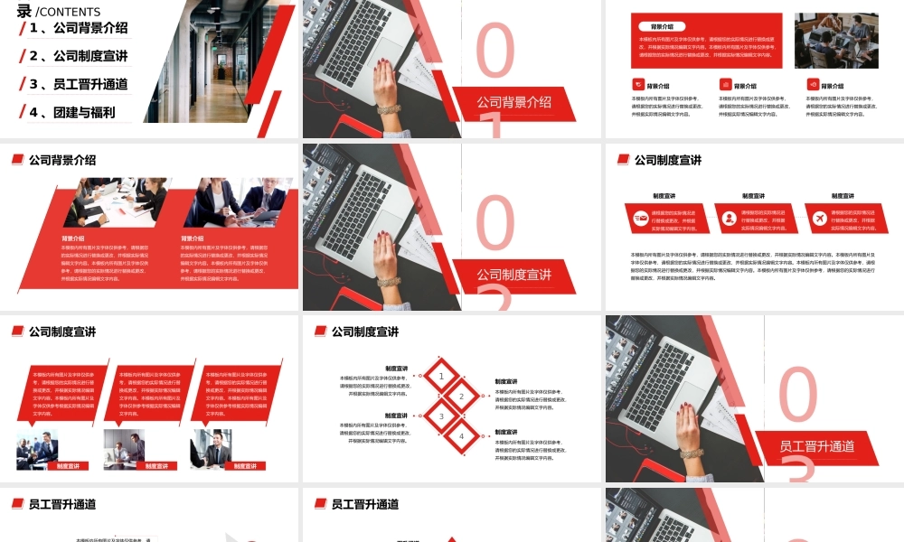 【新人入职】员工入职通用手册培训PPT--行政人事CLUB