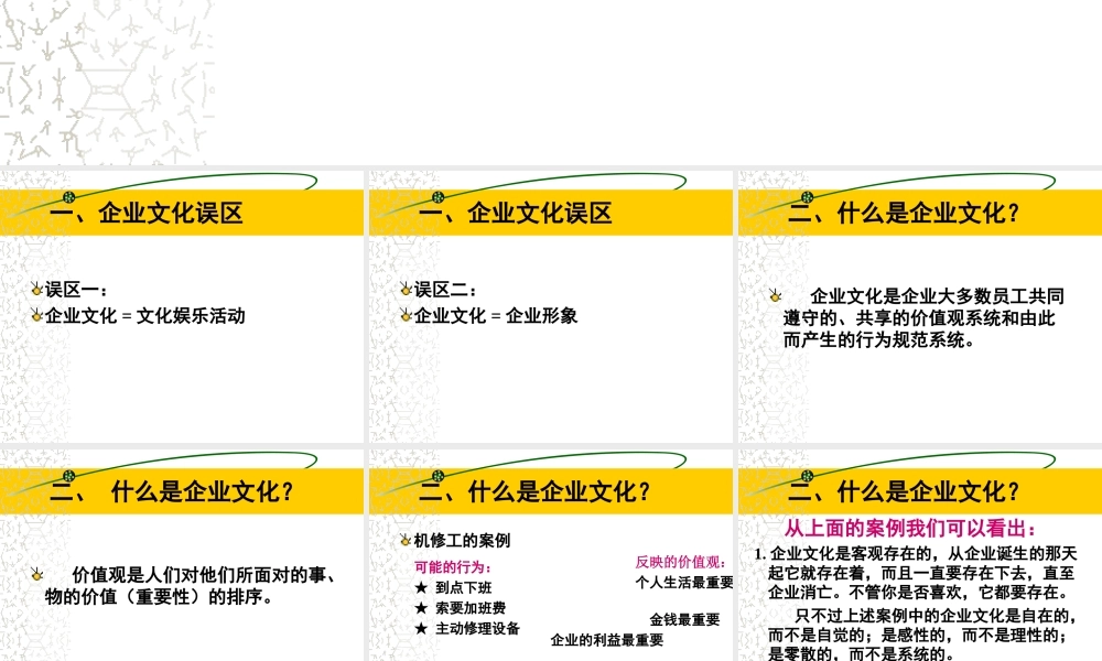 企业文化的理论与实践