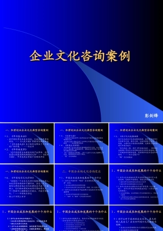 企业文化咨询模式（和君创业）