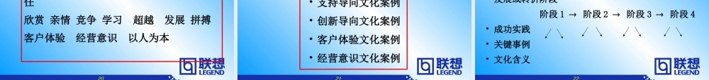 《联想企业文化系统工程咨询报告》76页