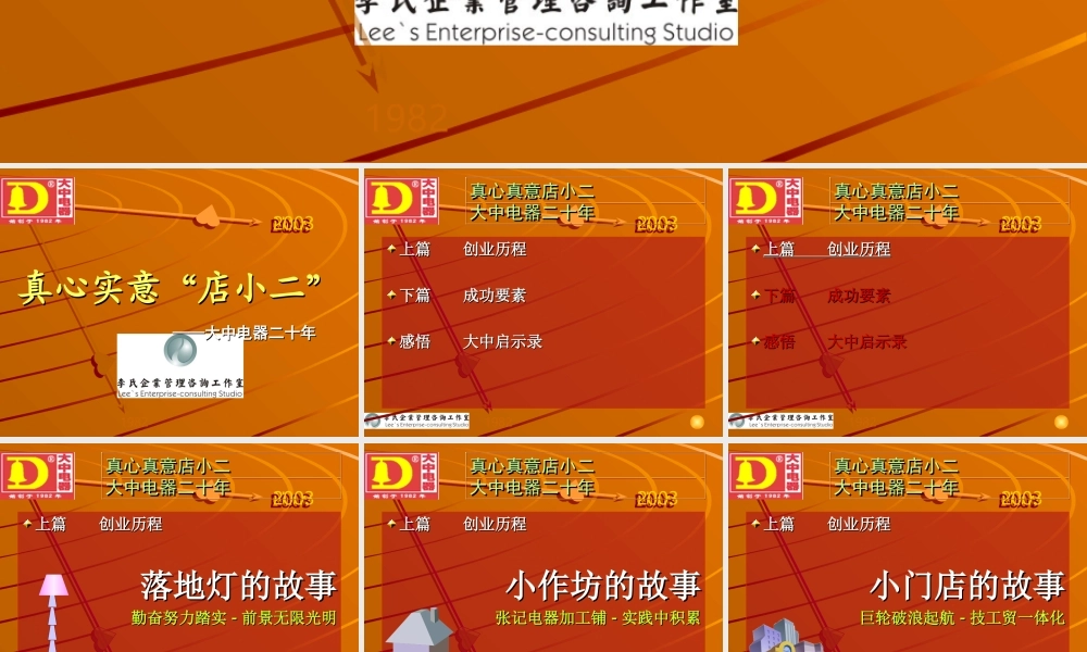 大中电器企业文化