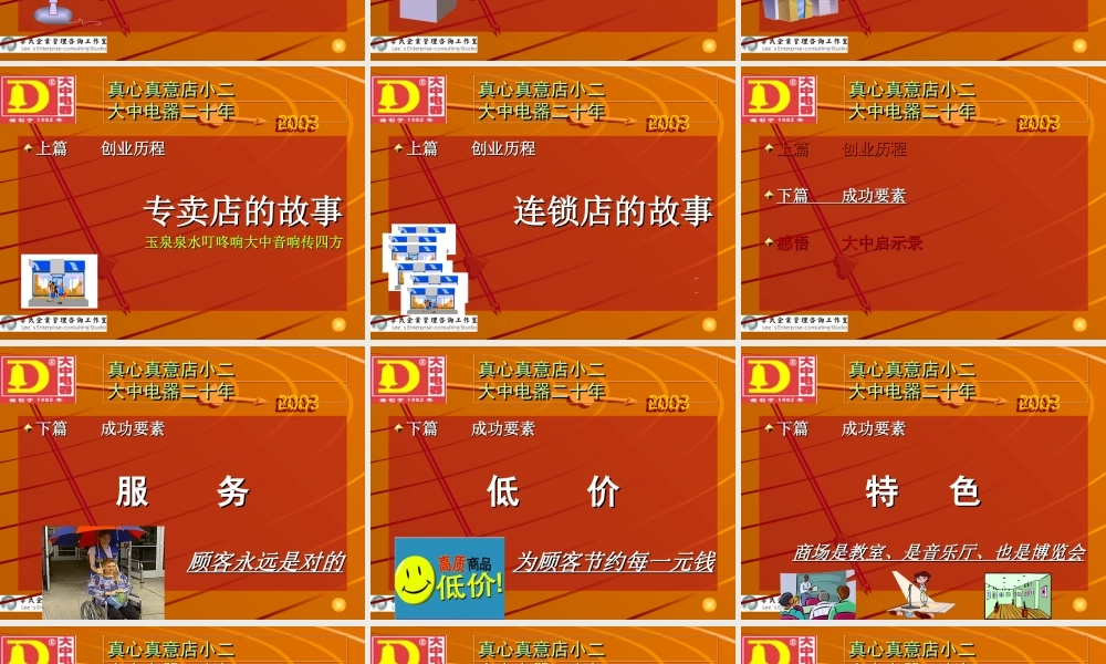 大中电器企业文化