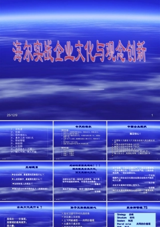 海尔文化与观念创新