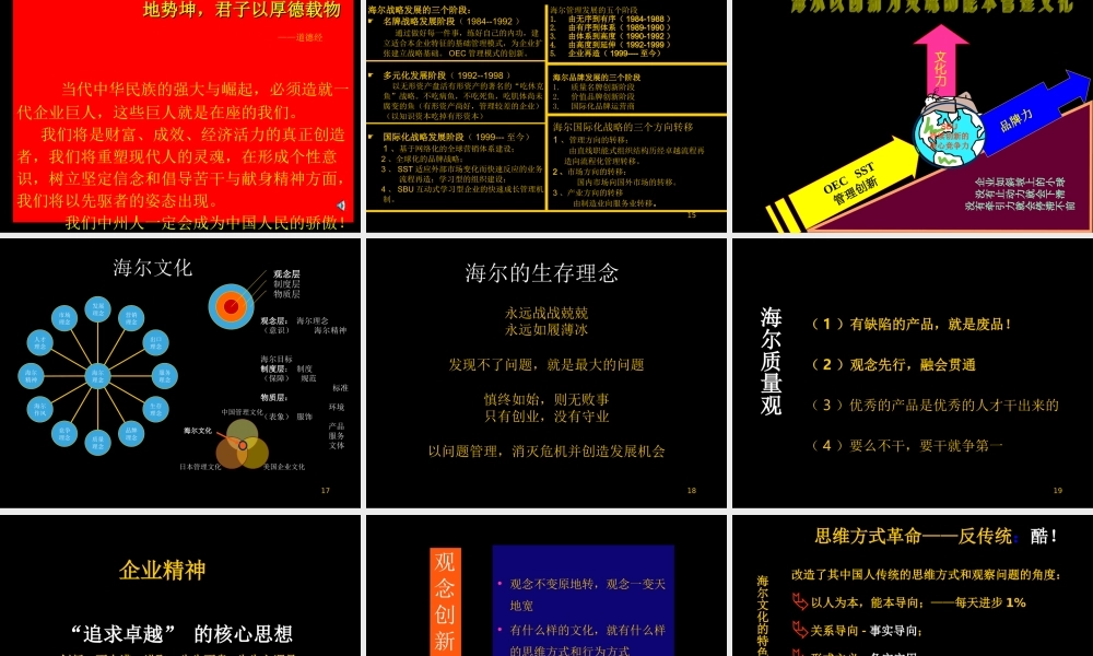 海尔之道——以创新为灵魂的公司文化