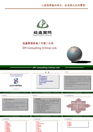 企业文化哲学报告
