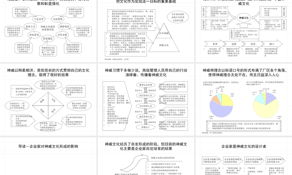 【案例分析】神威药业企业文化诊断报告