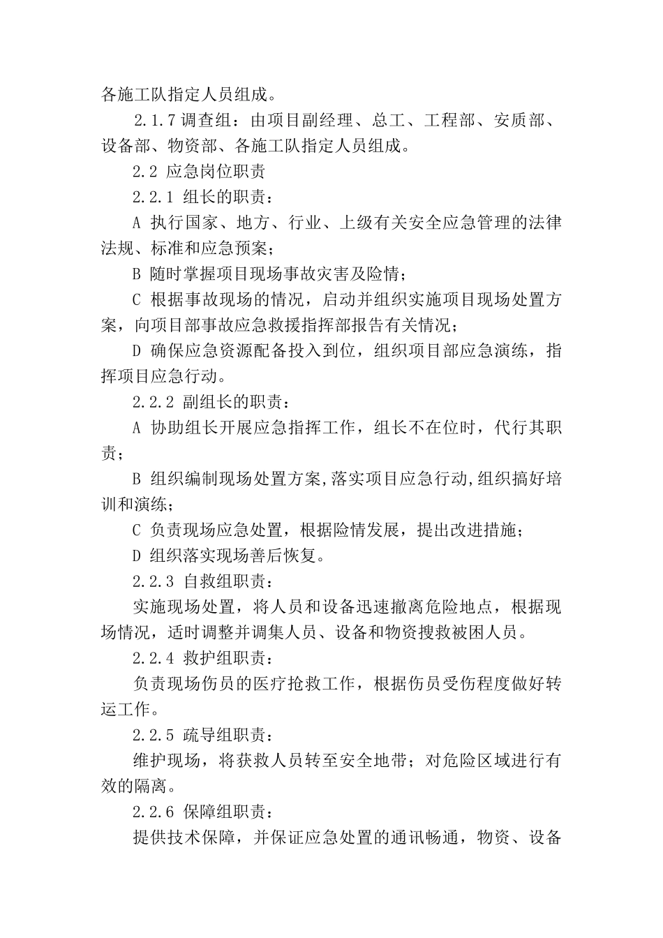 火灾现场处置方案_第2页