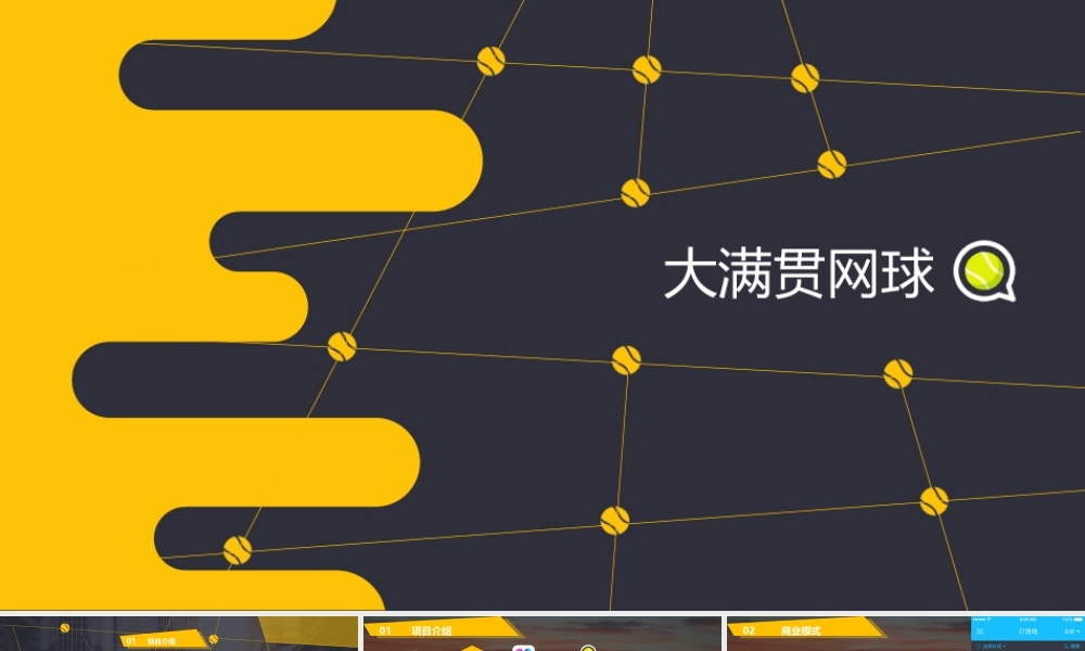 大满贯网球.商业计划书