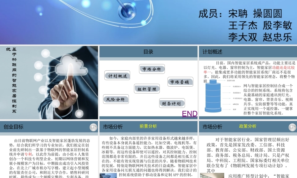 大学生创新创业计划书答辩