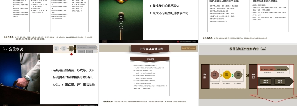 宝时捷手表项目工作计划书