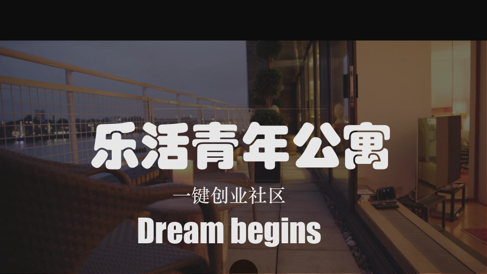 乐活公寓商业计划书_第3页