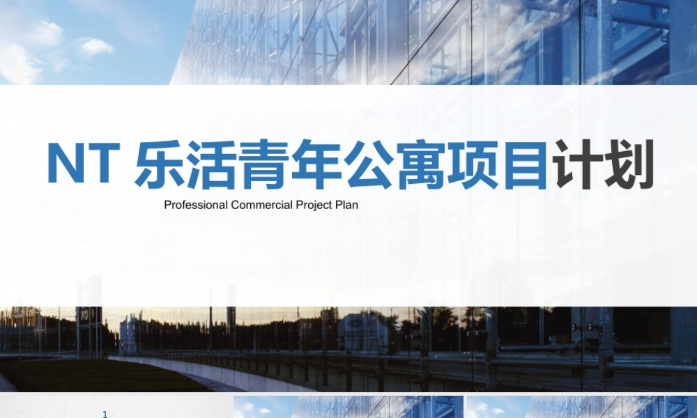 青年公寓项目商业计划书