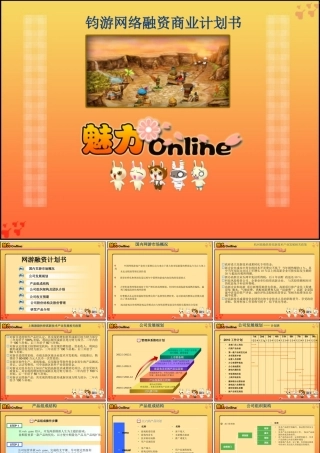 网游融资计划书-魅力OL