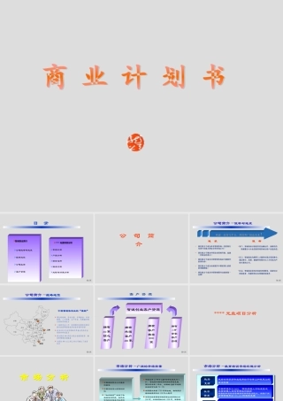 智诚教育公司商业计划书