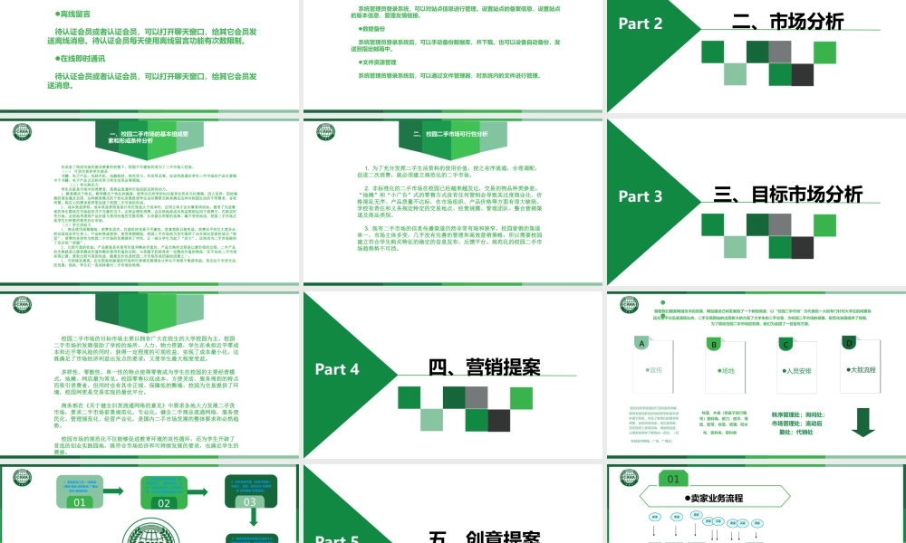 校园二手市场电子商务网站及APP平台开发项目计划书