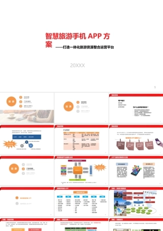 智慧旅游手机APP项目开发方案