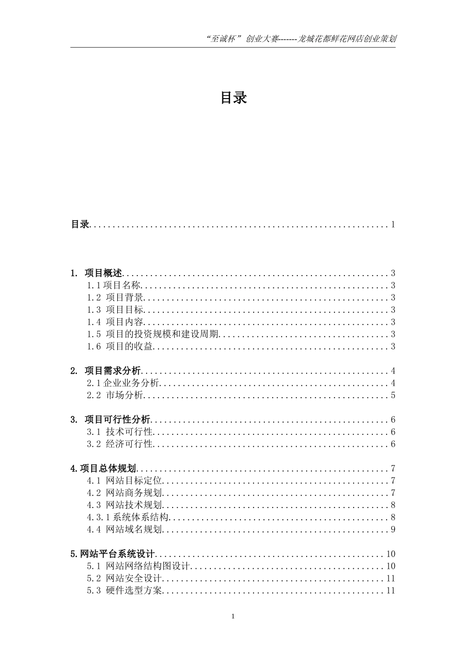 龙城花都-电子商务创业策划_第2页