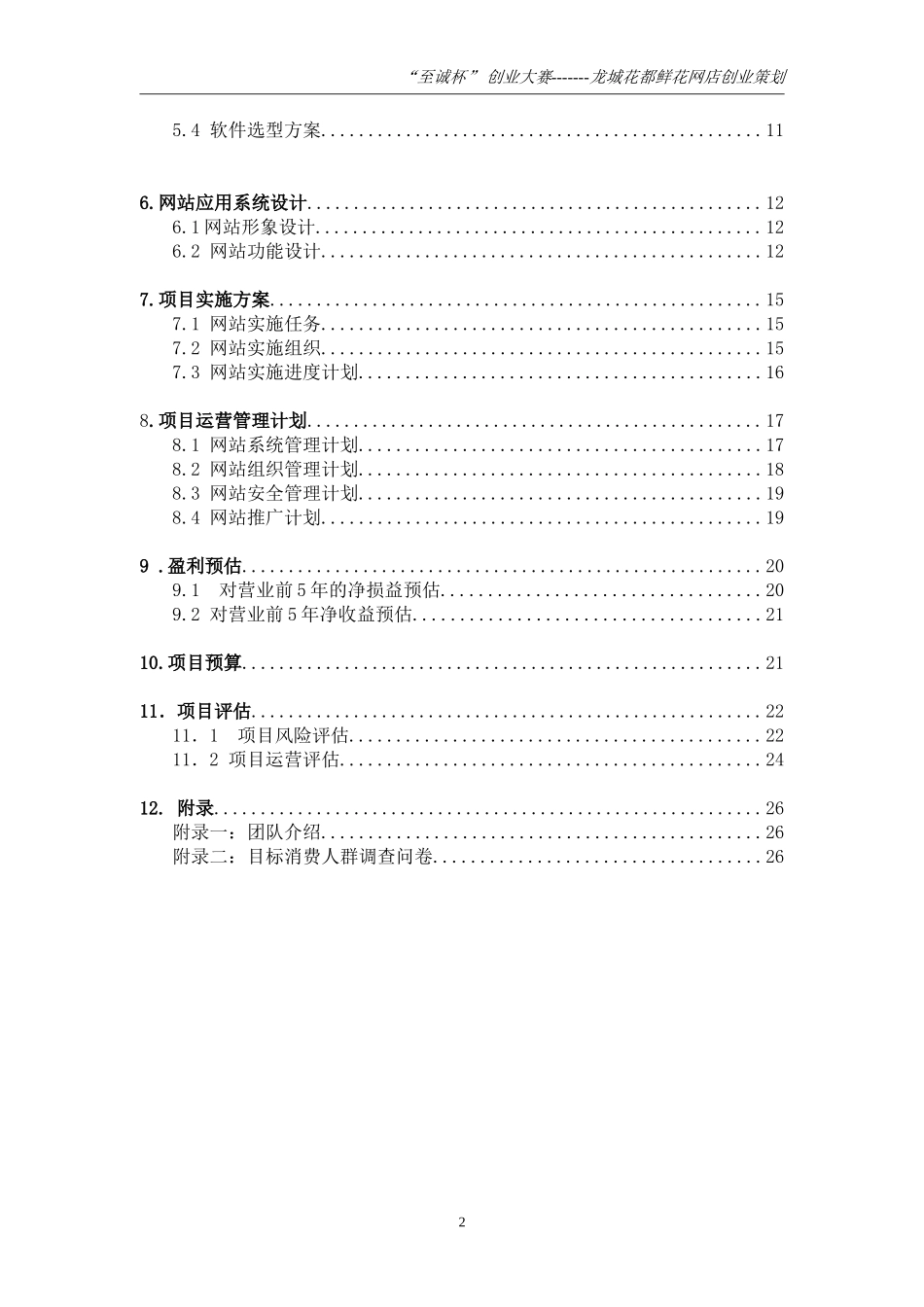 龙城花都-电子商务创业策划_第3页