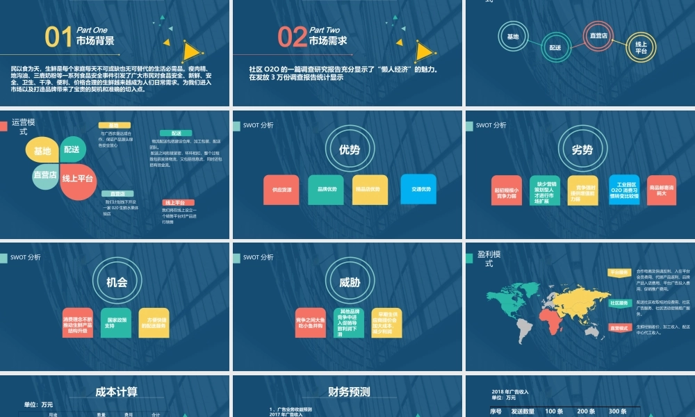 生态生鲜配送项目创业项目计划书