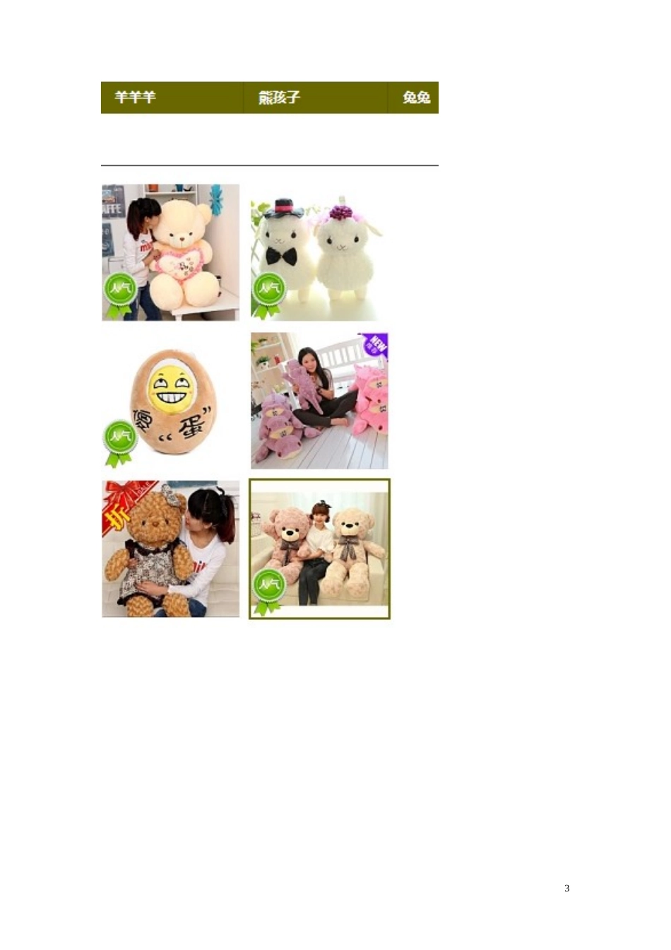 淘宝网店创业计划书2_第3页