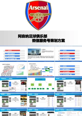 阿森纳足球俱乐部微信公众号策划方案
