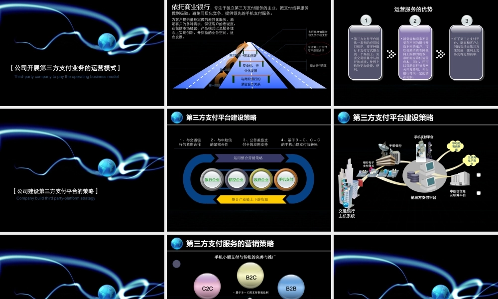 第三方支付商业计划书