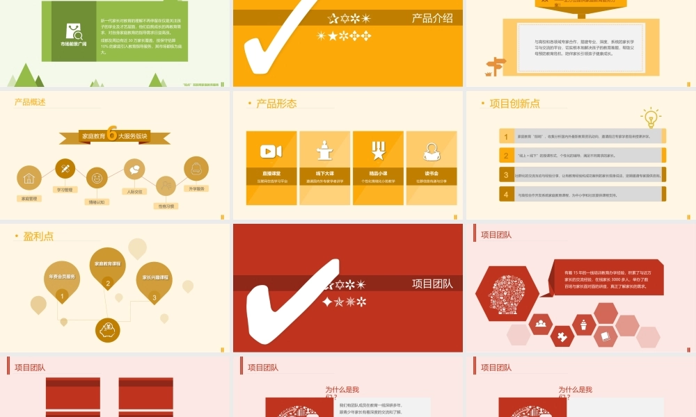 互联网教育项目商业计划书