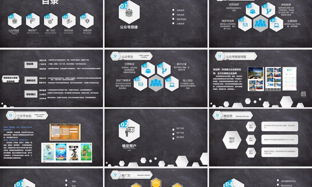 微信公众号推广营销计划书