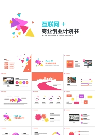 未来阳光互联网 商业创业计划书模板