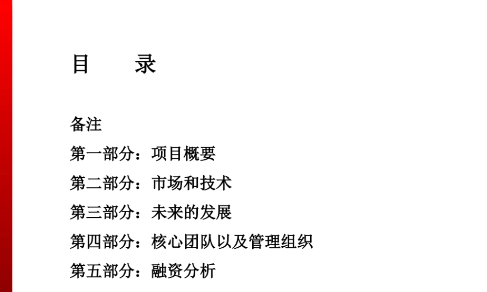 深度传媒商业计划书