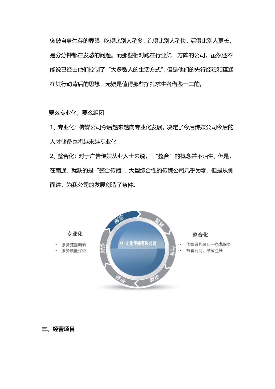 文化传媒有限公司计划书_第3页