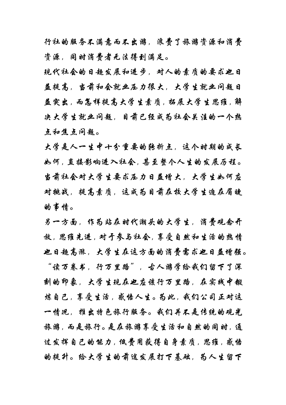 旅行社-创新创业计划书_第2页