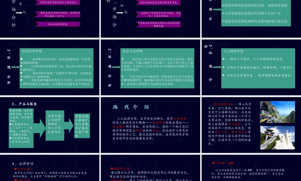 旅游公司策划书