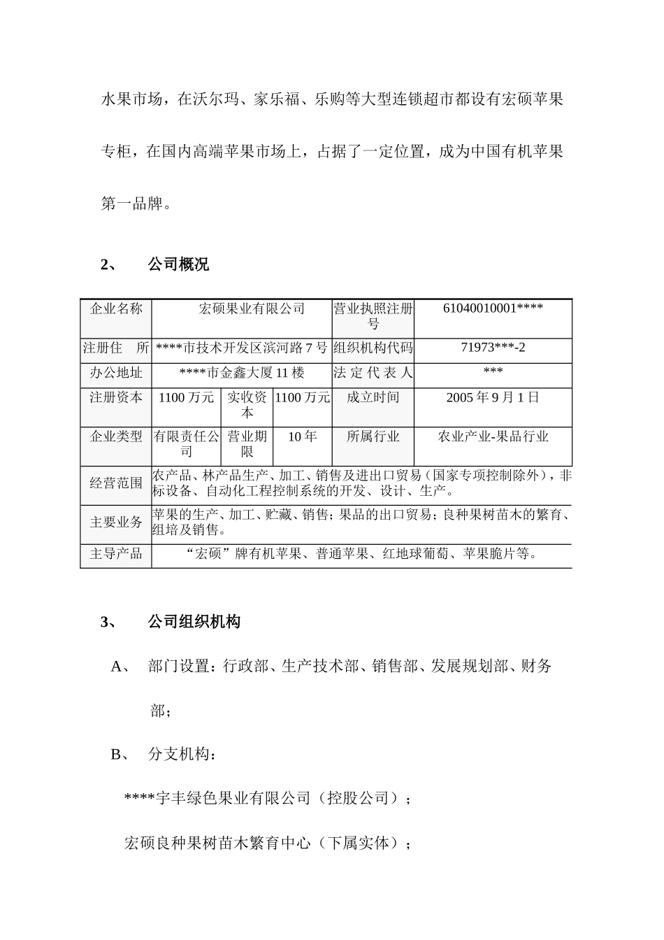 果业集团商业计划书_第3页