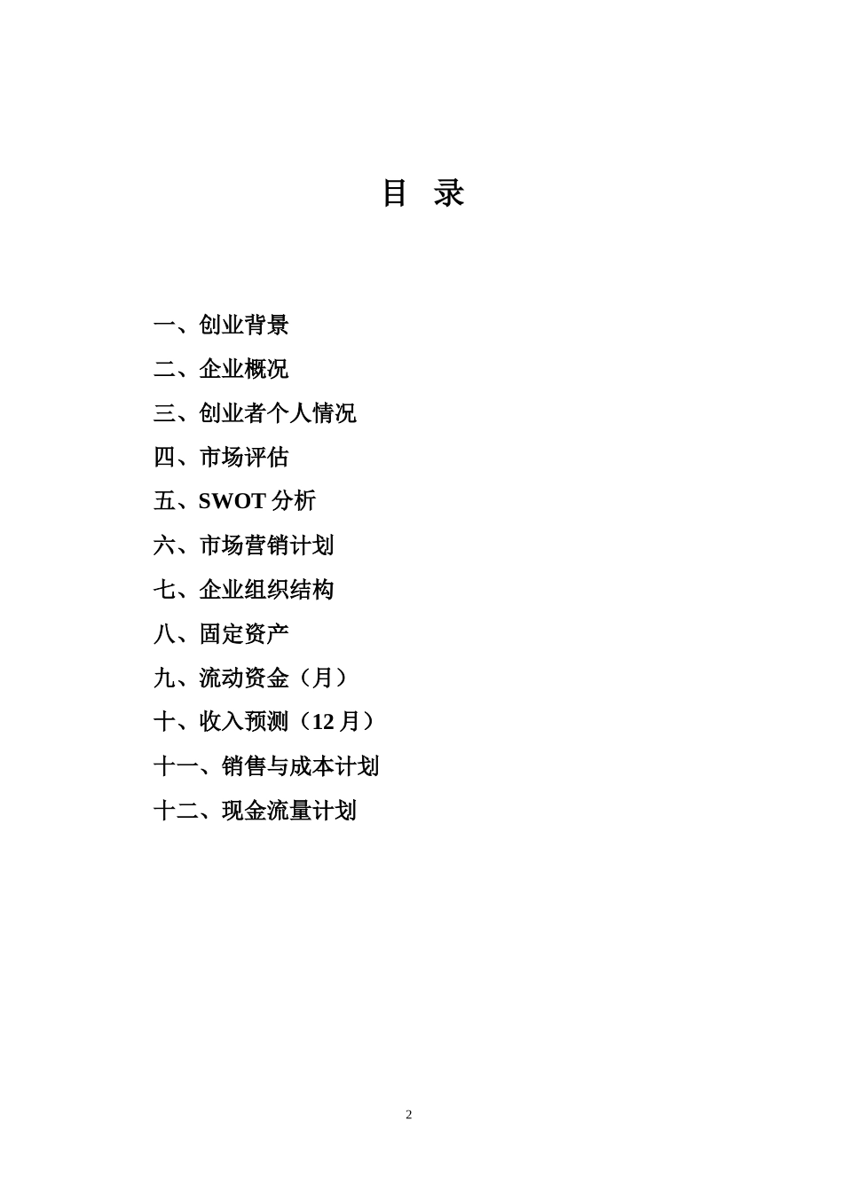 养老院创业计划书 一_第2页