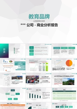 研学旅行商业计划书模板