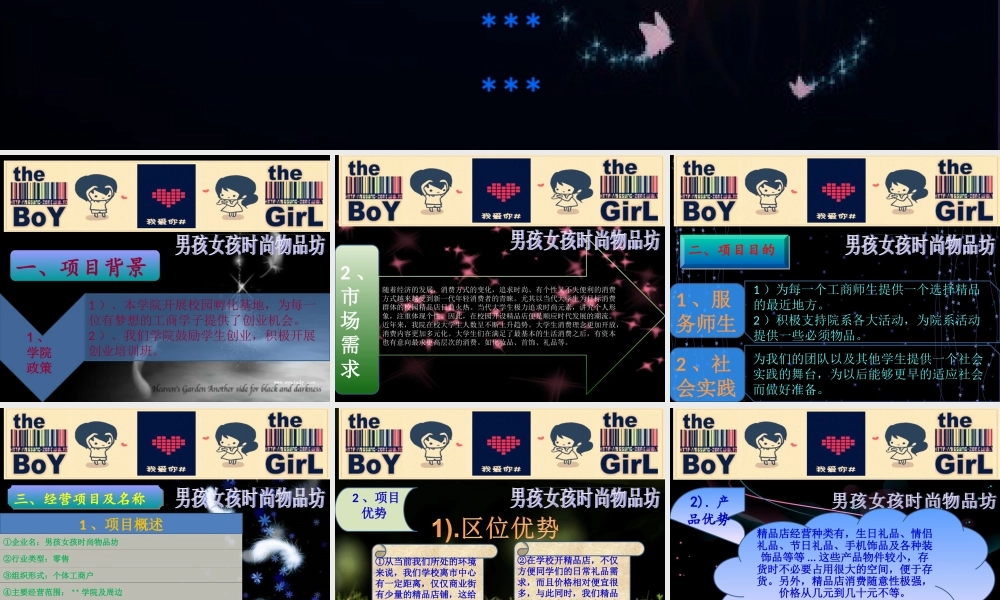 饰品店创业策划书